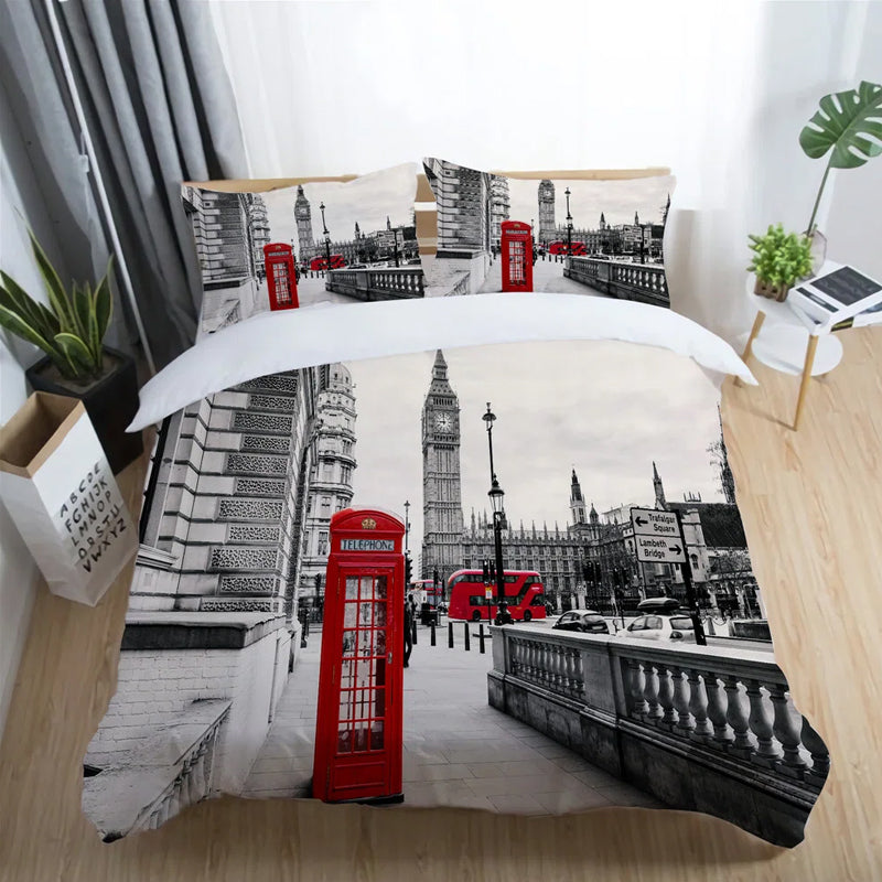 3D Printed Modern Luxury Bedding Set Duvet Cover and Pillowcases_2