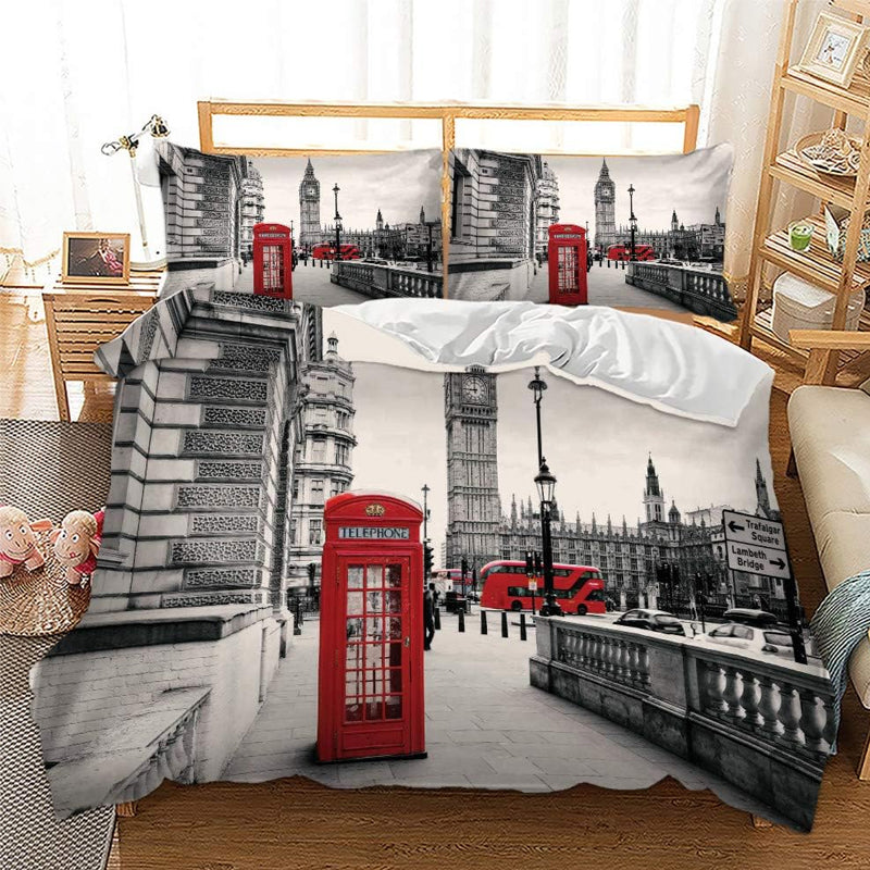 3D Printed Modern Luxury Bedding Set Duvet Cover and Pillowcases_4